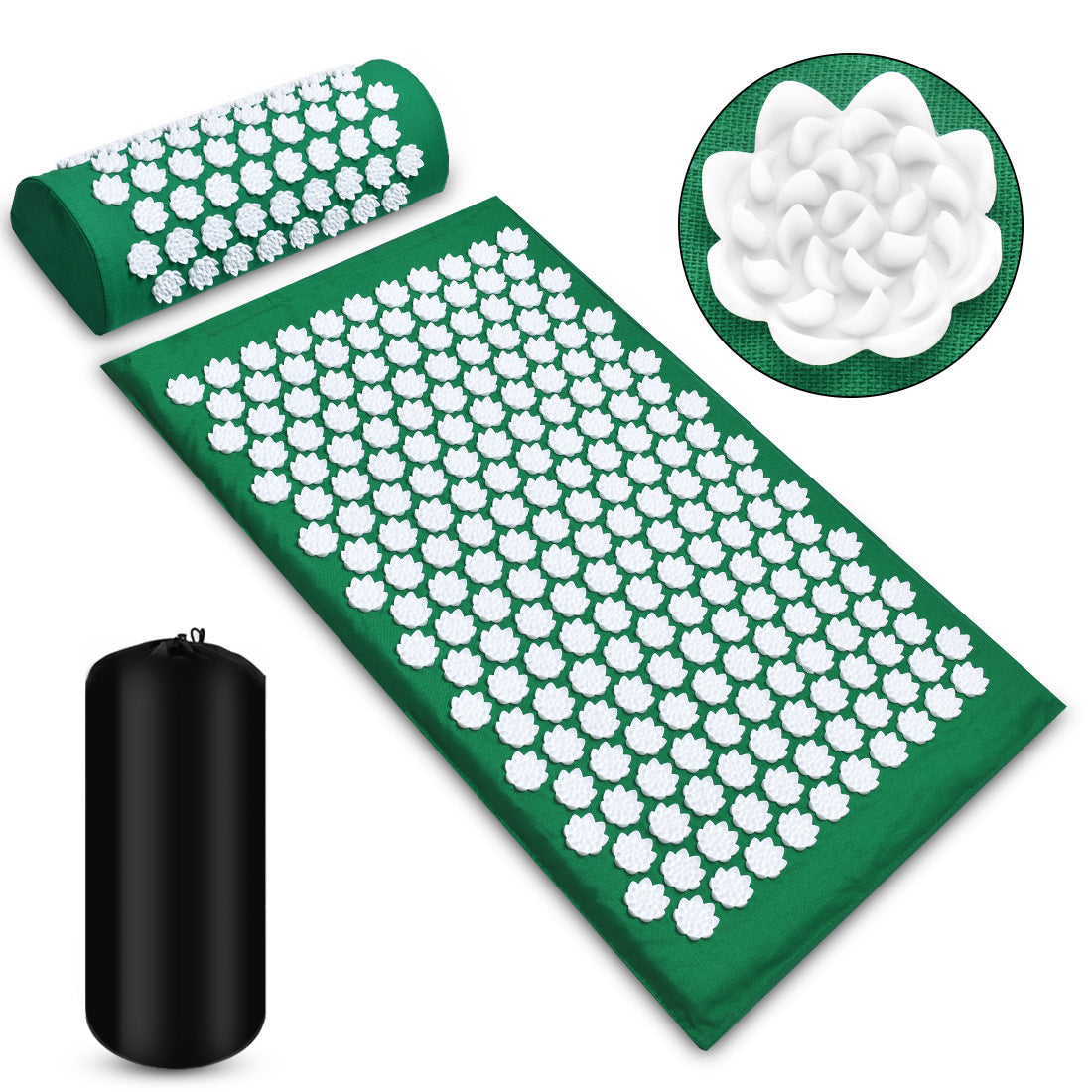 Tapis d’Acupression Black Gold™ – Relaxation, Détente & Soulagement Naturel