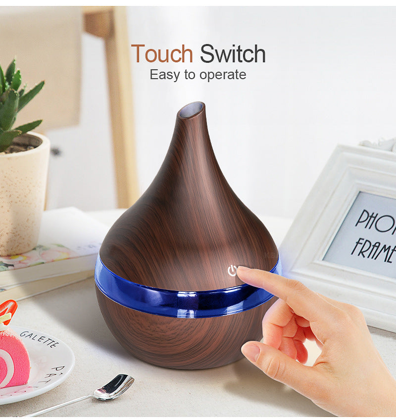 Diffuseur d’Huiles Essentielles AirZen™ – Ambiance Relaxante & Éclairage LED 7 Couleurs