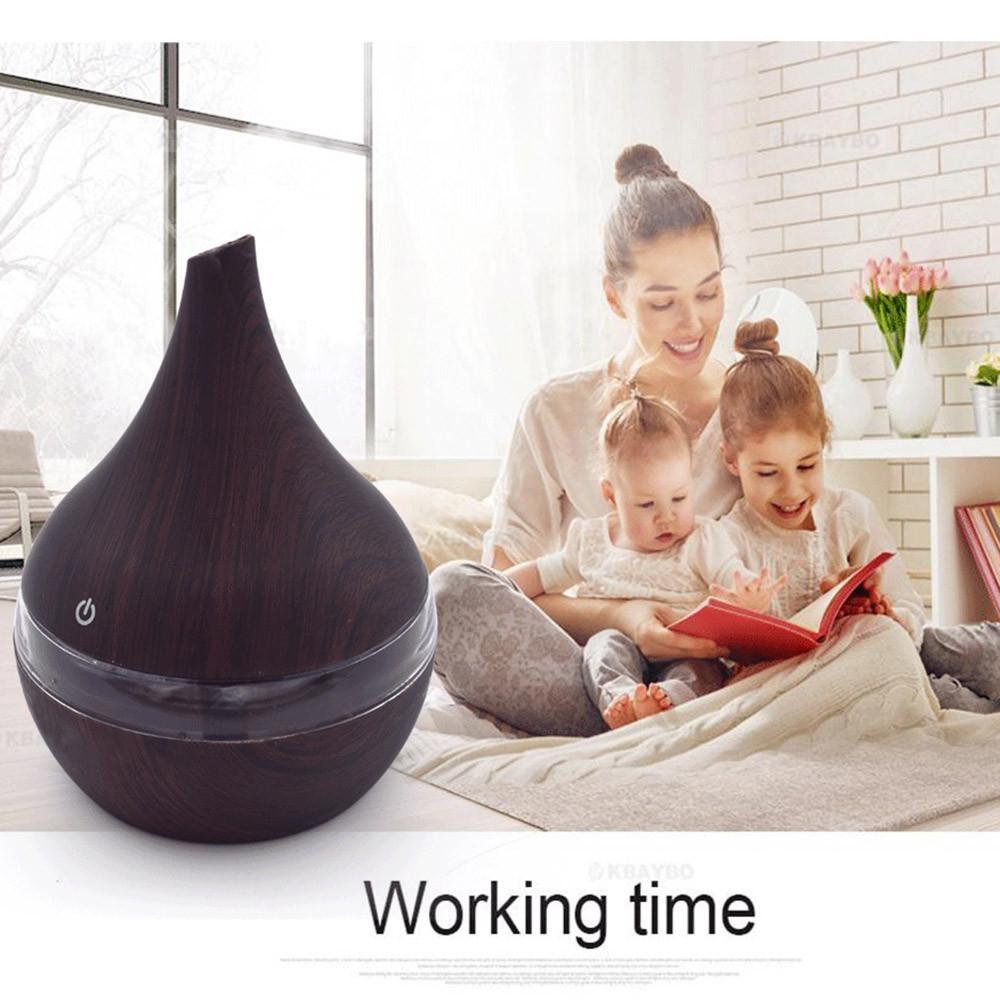 Diffuseur d’Huiles Essentielles AirZen™ – Ambiance Relaxante & Éclairage LED 7 Couleurs