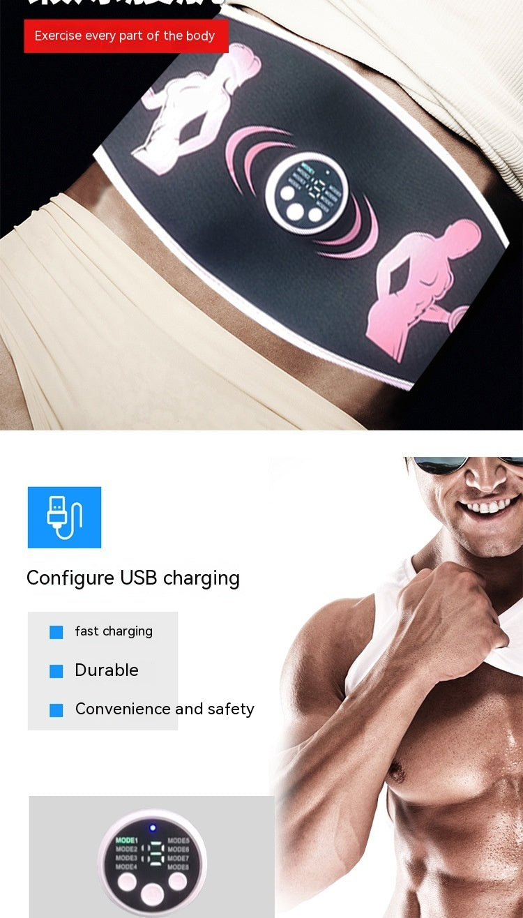 Ceinture d’Électrostimulation Abdominale CorePulse™ – Tonifiez Votre Sangle Abdominale en 30 Minutes par Jour