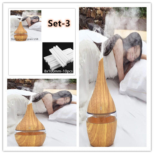 Diffuseur d’Huiles Essentielles AirZen™ – Ambiance Relaxante & Éclairage LED 7 Couleurs
