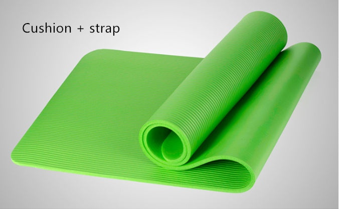 Tapis de Yoga Éco-Responsable AirZen™ – Confort Antidérapant & Haute Densité (183×61 cm)