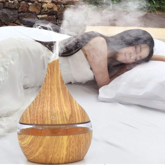 Diffuseur d’Huiles Essentielles AirZen™ – Ambiance Relaxante & Éclairage LED 7 Couleurs