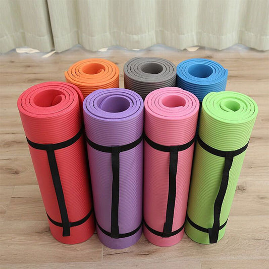 Tapis de Yoga Éco-Responsable AirZen™ – Confort Antidérapant & Haute Densité (183×61 cm)